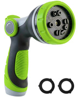 Craft911 Heavy Duty Garden Hose Nozzle front view in green