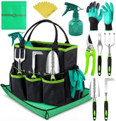 Craft911 Heavy Duty Gardening Tools Set including potting mat and garden tools