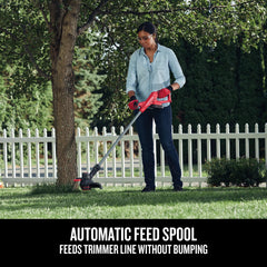 CRAFTSMAN WEEDWACKER V20 with wheeled edge guide