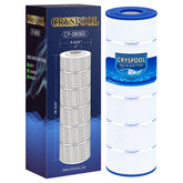 Cryspool Pool Filter Cartridge front view, length 28-3/16 inches