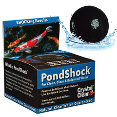CrystalClear PondShock Ball front view
