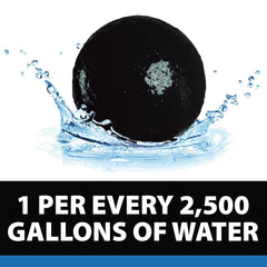 CrystalClear PondShock Ball with pond background