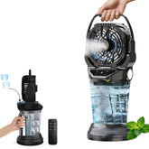 Ctpceept Misting Fan front view with water tank