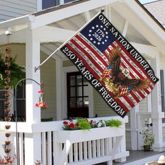 Cuiliqun 250th Anniversary USA Flag double-sided design