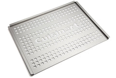 Cuisinart 12 x 16-Inch stainless steel grill topper front view