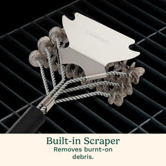 Cuisinart grill brush flexible coils close-up