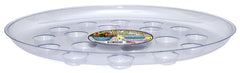 Curtis Wagner 14-Inch Clear Carpet Saver Saucer front view