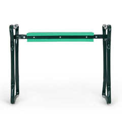 Cushioned kneeling pad of the Garden Kneeler & Seat