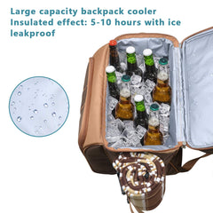 Cutlery set included with Hap Tim Picnic Backpack