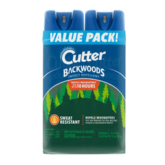 Cutter Backwoods Insect Repellent 6 oz aerosol can front view