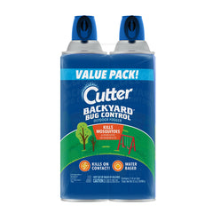 Cutter Backyard Bug Control Fogger 16 oz, 2 pack front view