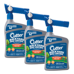 Cutter Backyard Bug Control Spray Concentrate 3 Pack front view