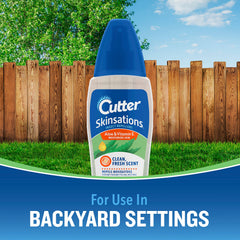 Cutter Skinsations Insect Repellent 6 Fl Oz can with Aloe and Vitamin E