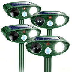 CXIENAOY solar ultrasonic animal repellent device front view
