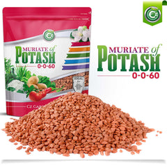 Cz Garden Muriate of Potash being poured into a garden