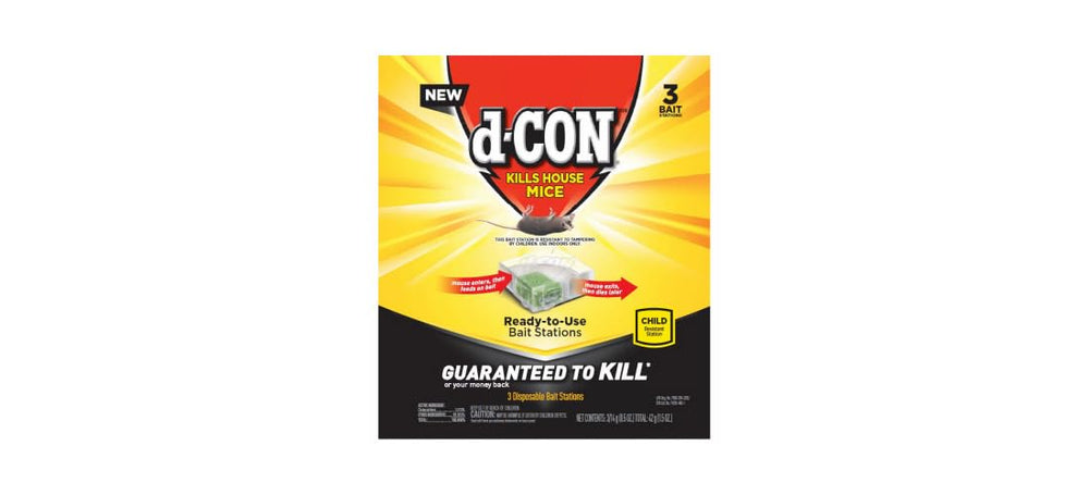 d-Con Corner Fit Mouse Bait Station front view