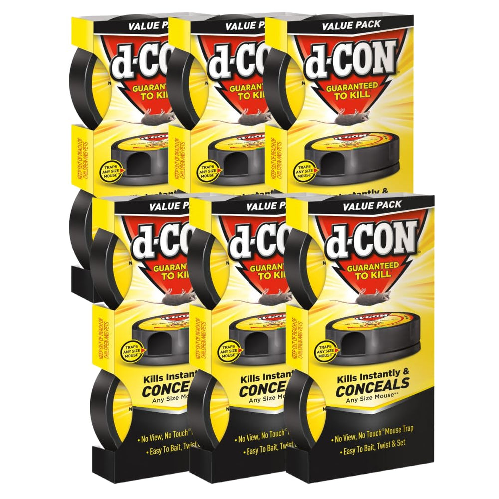d-Con No View Mouse Trap black model front view