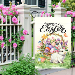 Dacawin Easter flag displaying double-sided design with vibrant colours