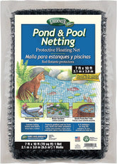 Dalen Pond & Pool Netting 7' x 10' black mesh front view