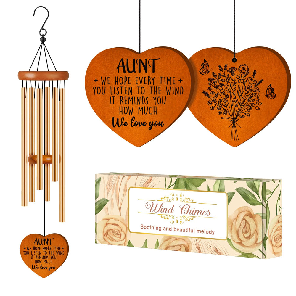 Damaigiift Aunt Wind Chime 26-inch front view