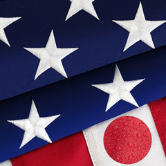DANF FLAG American Flag 3x5 ft front view with brass grommets