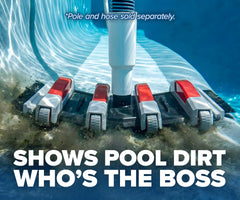 Danny's Pool Products Manual Pool Vacuum Head side view