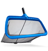 Danny's Pool Products Pool Skimmer Net front view with blue heavy-duty plastic frame
