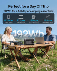 DaranEner 300W Portable Power Station side view