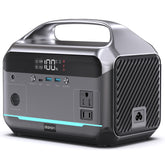 DaranEner Portable Power Station front view showing AC outlets
