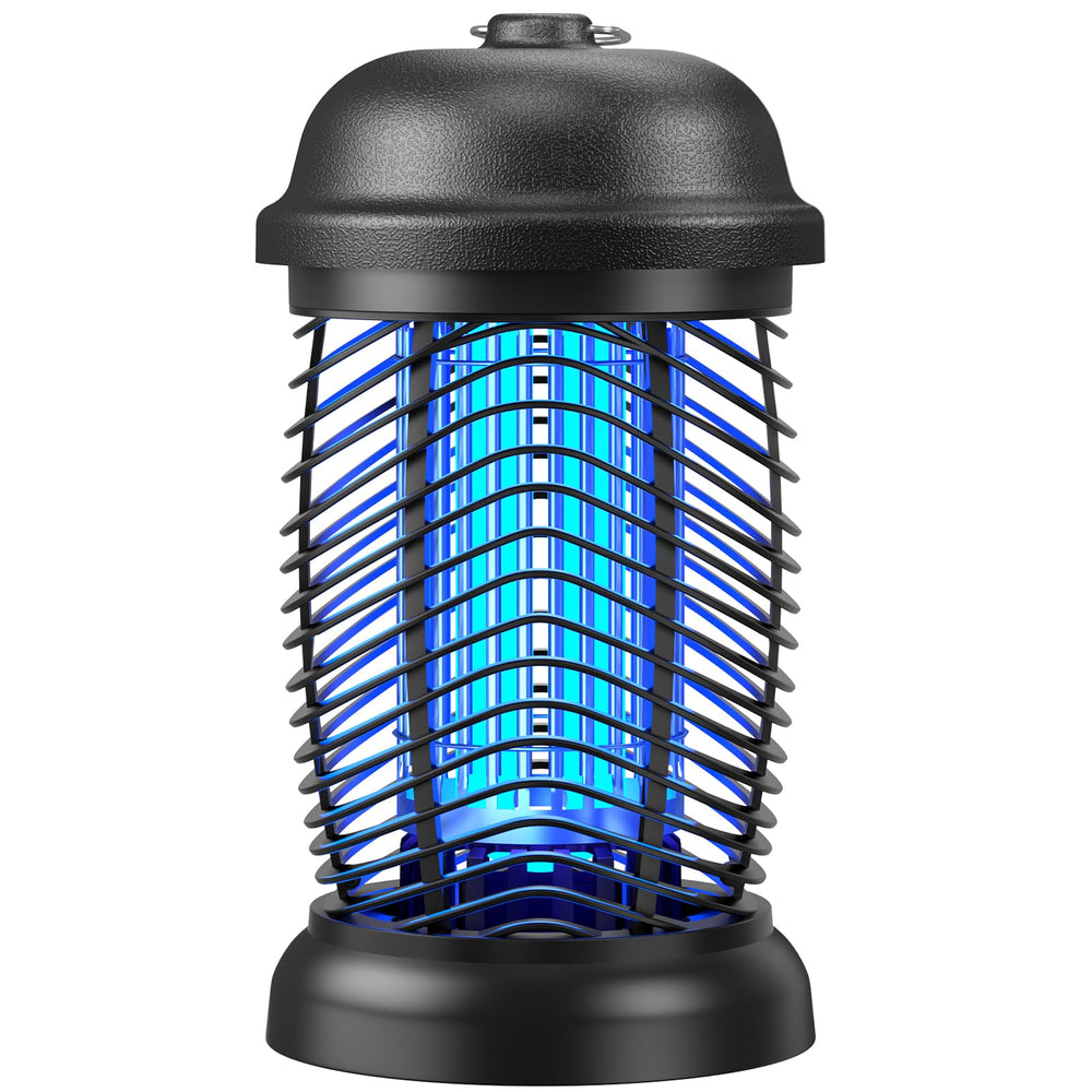 DASDXU Bug Zapper outdoor model front view, black