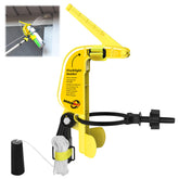 Dasunwat Spray Can Extension Pole Adapter in yellow, front view