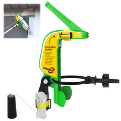 Dasunwat Spray Can Extension Pole Adaptor front view, green