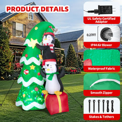 Dawdix inflatable with built-in blower and plug