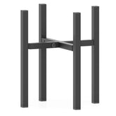 DDPow Adjustable Plant Stand front view in black