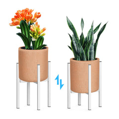 DDPow Heavy Plant Stand showcasing heavy white colour