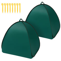 DECOHS 2 Pcs Pop Up Shrub Covers, front view
