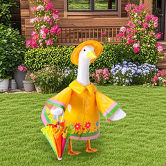 DECOHS Goose Outfit displayed in a garden setting