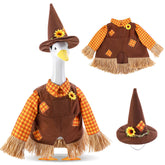 DECOHS Scarecrow Goose Outfit Set front view with hat and costume