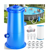 DeeprClean 1000 GPH Pool Filter Pump front view