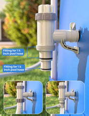 Deeroll Plunger Valves with included plastic hose clamps