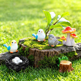 Delighture fairy garden accessories set 7 resin figures outdoor decor