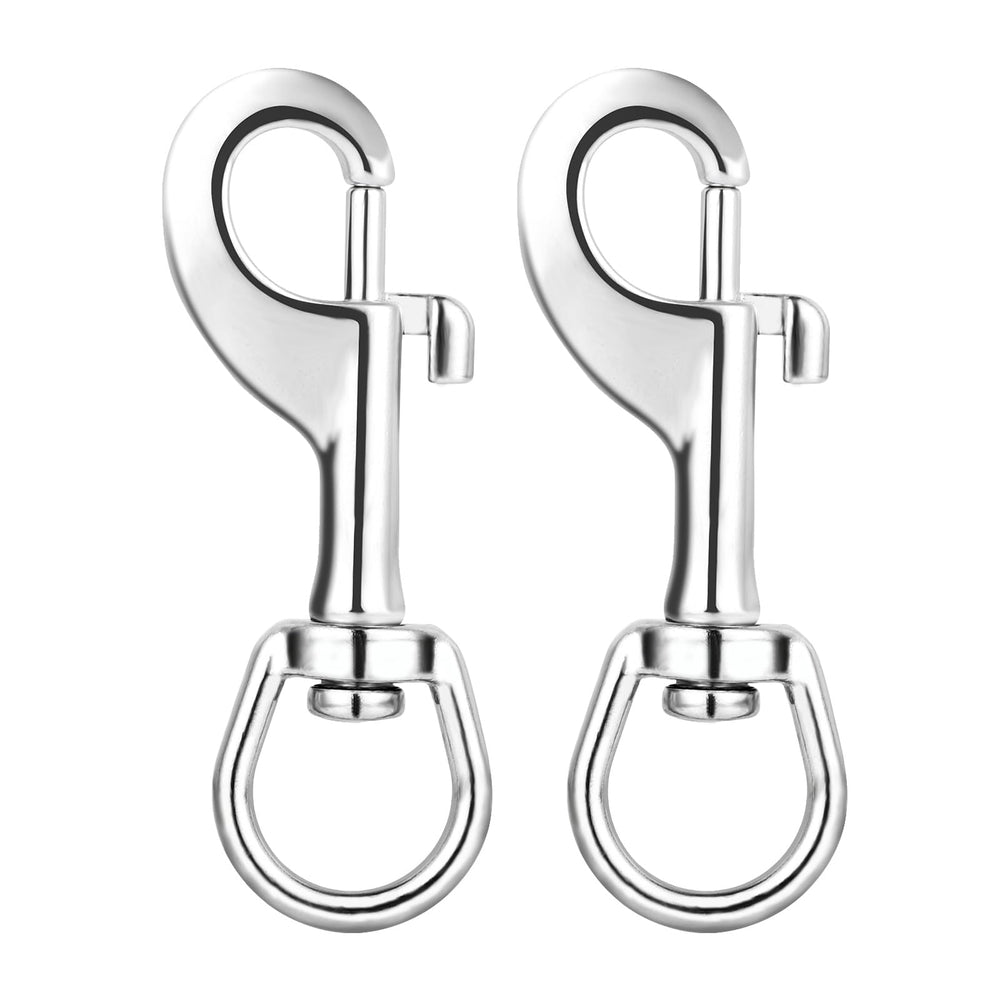 DELSWIN Flag Clips Swivel Snap Hooks 3.5 inch front view
