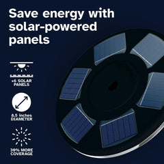 Deneve Solar Flag Pole Light packaging