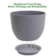 Detachable saucer for UOUZ 12-inch plant pot