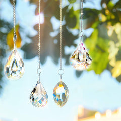 Detail of the O-joint design on MerryNine sun catcher chain
