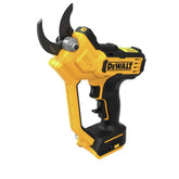 DEWALT 20V MAX Pruning Shears yellow model front view