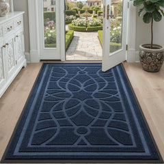 DEXI Front Door Mat non-slip rubber backing close-up