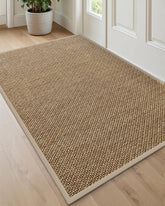 DEXI Ultra Thin Indoor Door Mat 32x48 beige front view