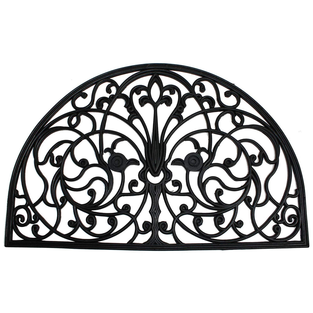 DII Doormat 24x36" front view with wrought iron design
