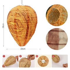 diimoy fake wasp nest with metal support structure